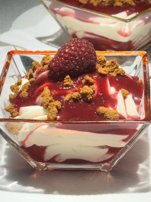 Tiramisu aux fruits rouges